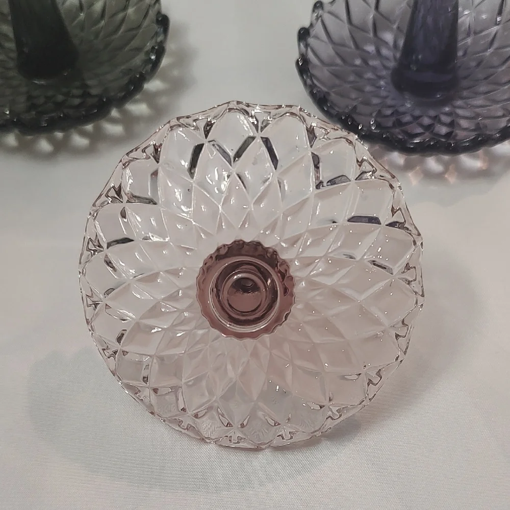 Cut Glass Ring Holders (2)Selling Separately - Picture 2 of 5
